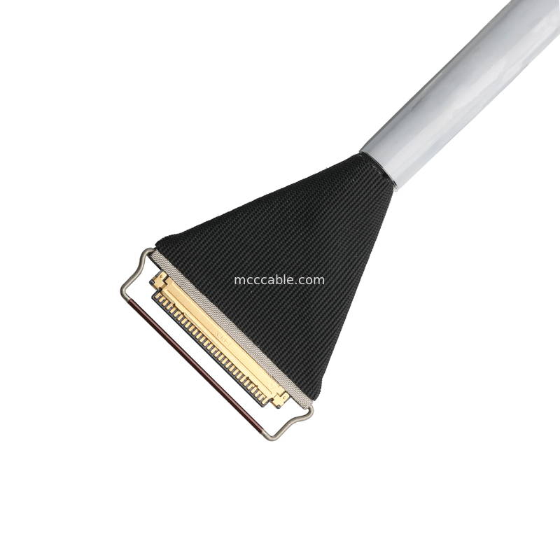 Mikro Koaksiyel 20453-230T DF14-30P ve JST EH-7P 30P Kablo Montajı 0.5mm Pitch OEM / ODM