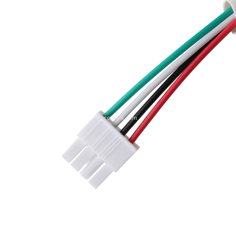 Molex HSG 4P To RCPT HSG 4P Pitch 4.2mm UL1007 18AWG 300V 80C OEM/ODM Uzunluğu Özel