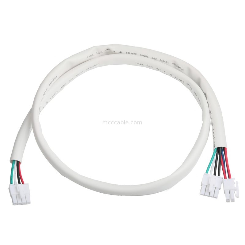 Molex HSG 4P To RCPT HSG 4P Pitch 4.2mm UL1007 18AWG 300V 80C OEM/ODM Uzunluğu Özel