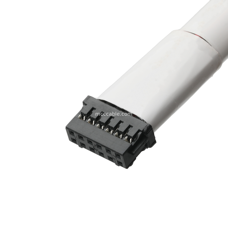 12Pin PA66 P/N DF11-12DS-2C UL 1007 24AWG Kablo Bağlantısı Montajı OEM/ODM