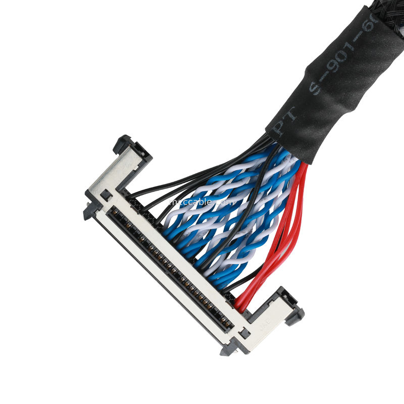 JAE FI-RE51HL-51Pin To  DF13-40DS Kablo Kablosu UL1061 30AWG Uzunluğu OEM/ODM Özel