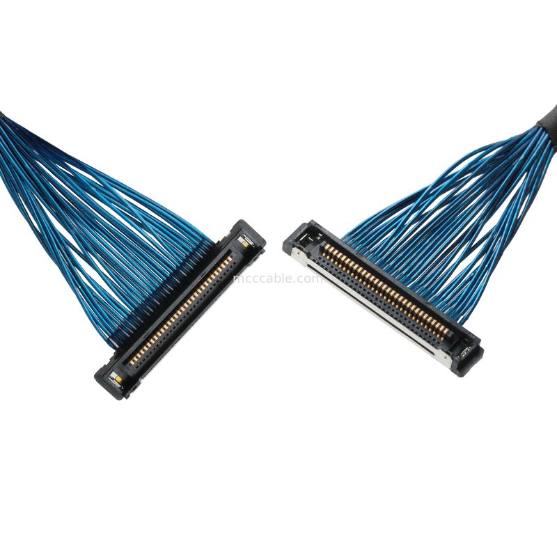 Mikro Koaksiyel Kablo 20380 -R30T-06 ile 20345-30T-32R 0.4mm Pitch Koaksiyel Kablo Bağlayıcısı ROHS