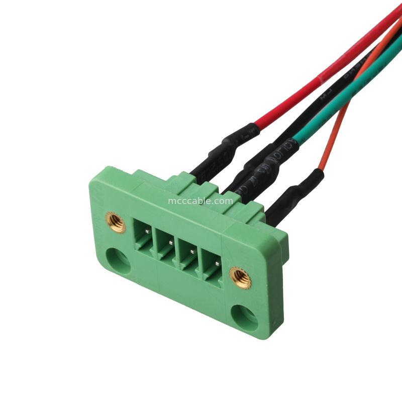 DFK-MC JL15CDGV-3.81 4Pin to MX1.25-12Pin ve UL Lobel Through-the-wall terminal blocks