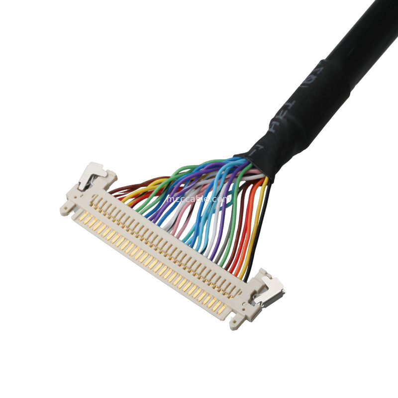 LCD KABLE JAE FI-X30HL Ekran Ekran Ana tahtası Kablo Bağlayıcısı UL20276 AWG30 örgü ve UL Etiketi ile