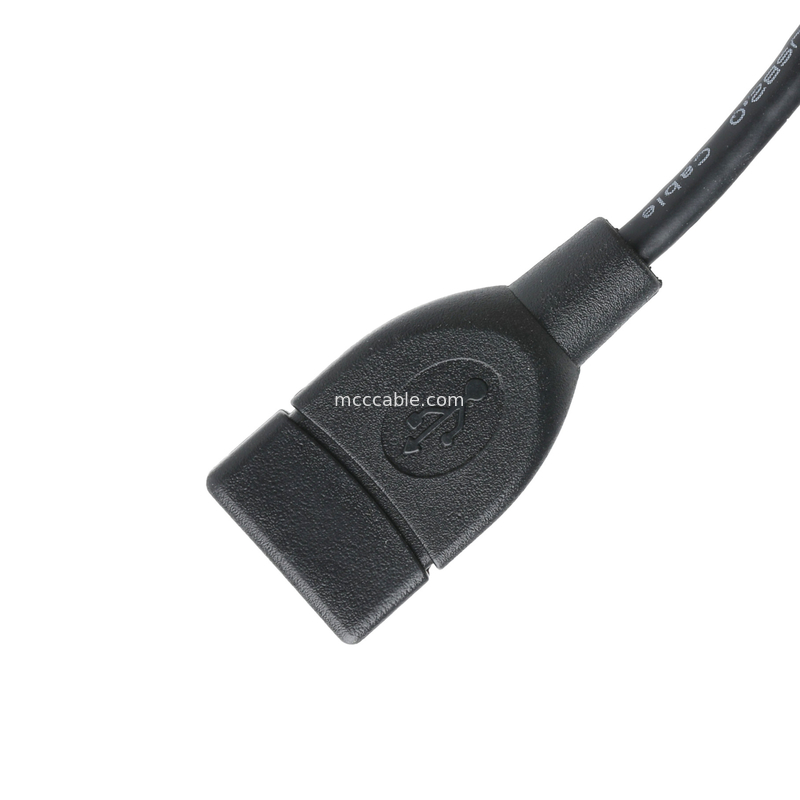 IC7 için USB Kablo Seti Molex 51021-0400 RM 1.25mm 4Pin Harici Genişleme Adaptörü için USB-A 2.0 kapak