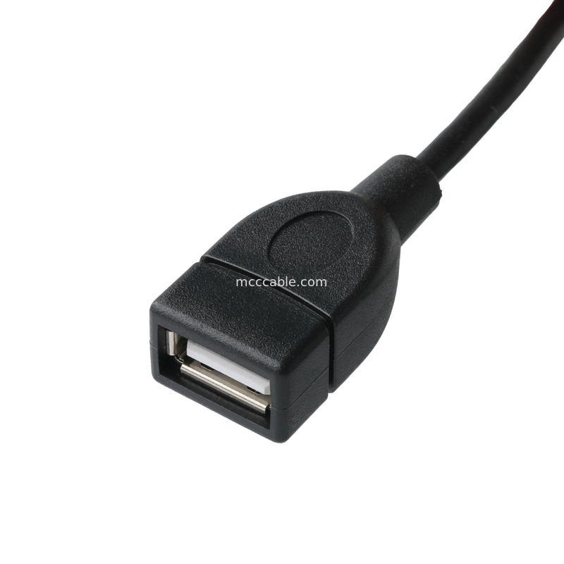 IC7 için USB Kablo Seti Molex 51021-0400 RM 1.25mm 4Pin Harici Genişleme Adaptörü için USB-A 2.0 kapak