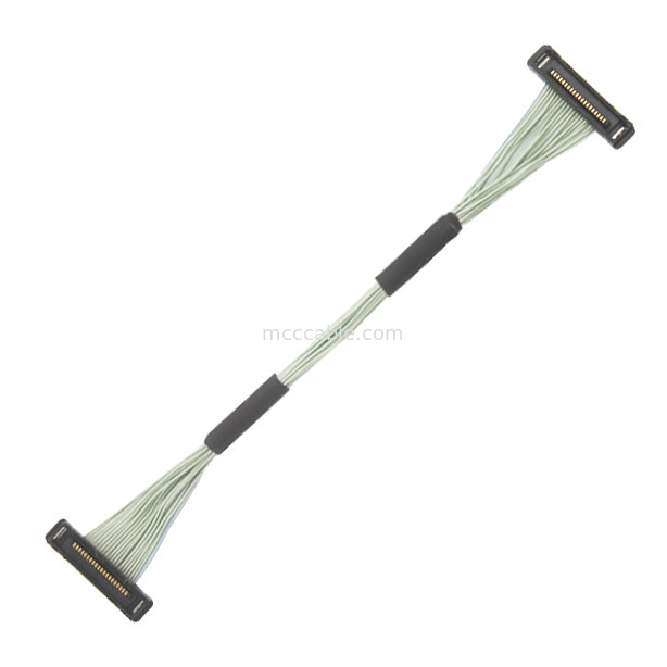 0.4mm Pitch 20380-R20T-06 Mikro Koaksiyel Kablo Lvds bağlantı kablosu 20P 0.4mm pitch
