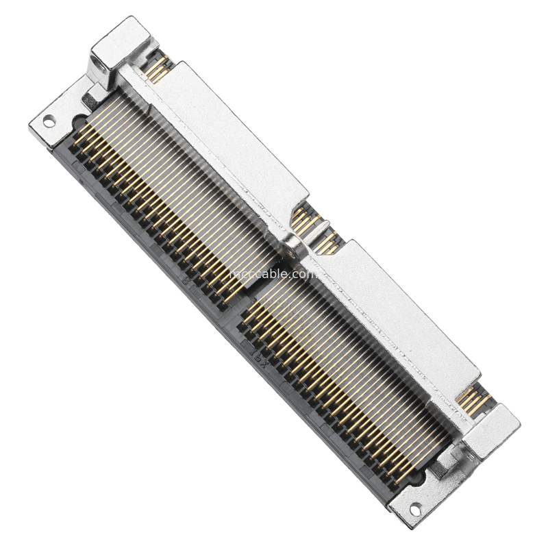 Yüksek Pin Sayısı Doklama I / O Bağlantısı  30046-160T-F 0.635mm Pitch