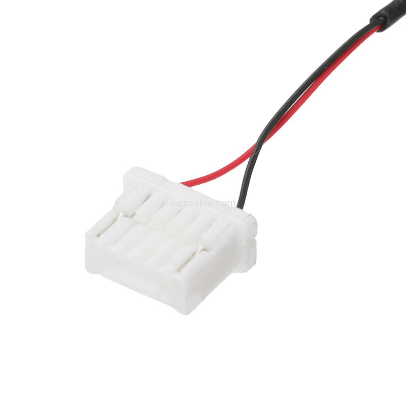 JST Kablo Harness 0.8mm pitch 2P NSHR-6P'ye 1.0mm kelepçe ile yüz yüze bağlanılabilir