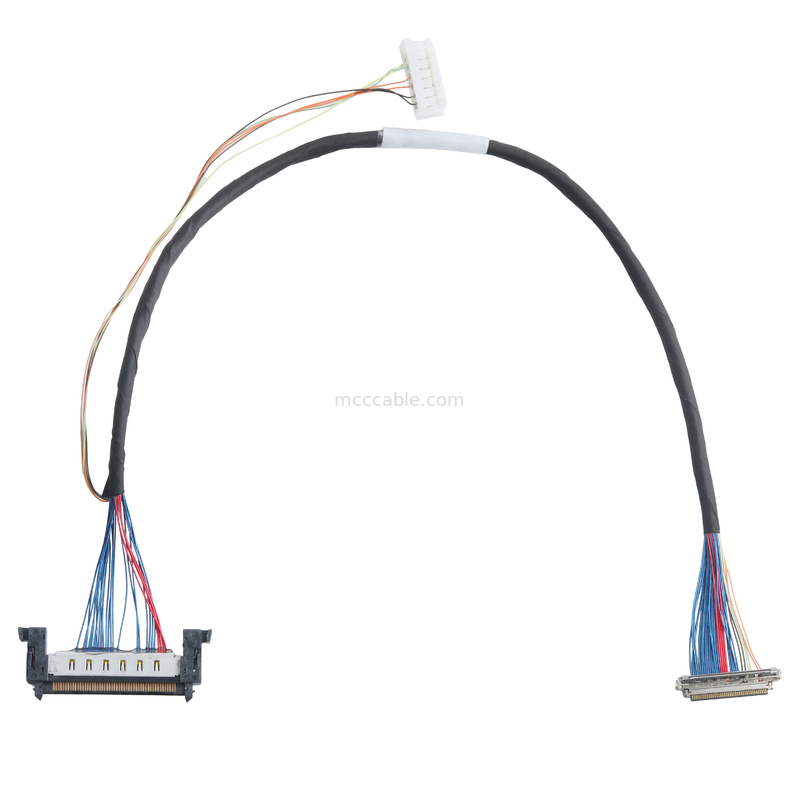 JAE FI-RE51-HL ve JST EHR-7'den 20679-040T-01 LVDS EDP Kablosu Mikro Koaksiyel Kablo