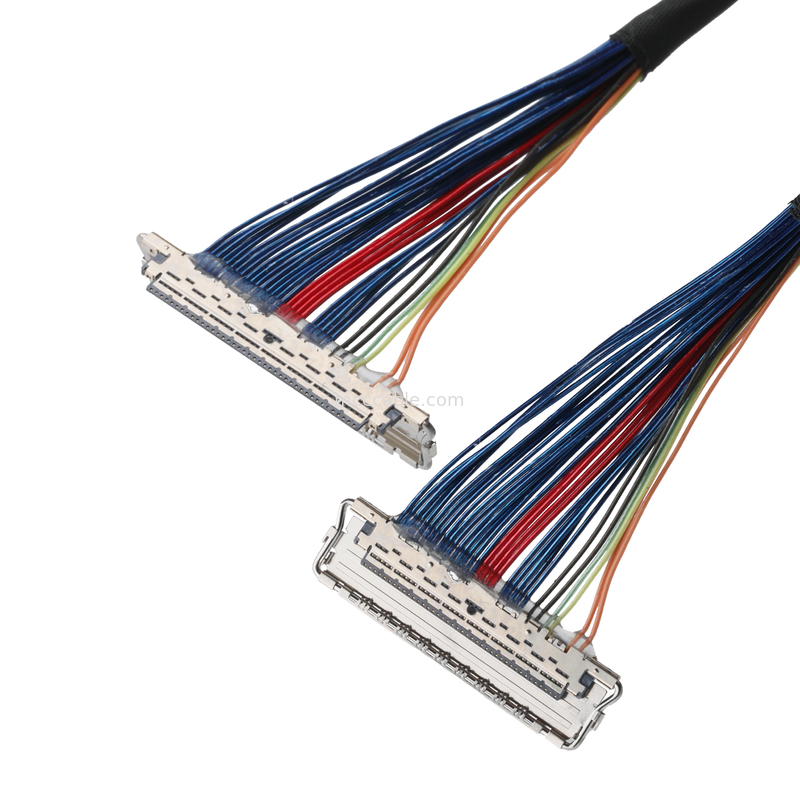 JAE FI-RE51-HL ve JST EHR-7'den 20679-040T-01 LVDS EDP Kablosu Mikro Koaksiyel Kablo
