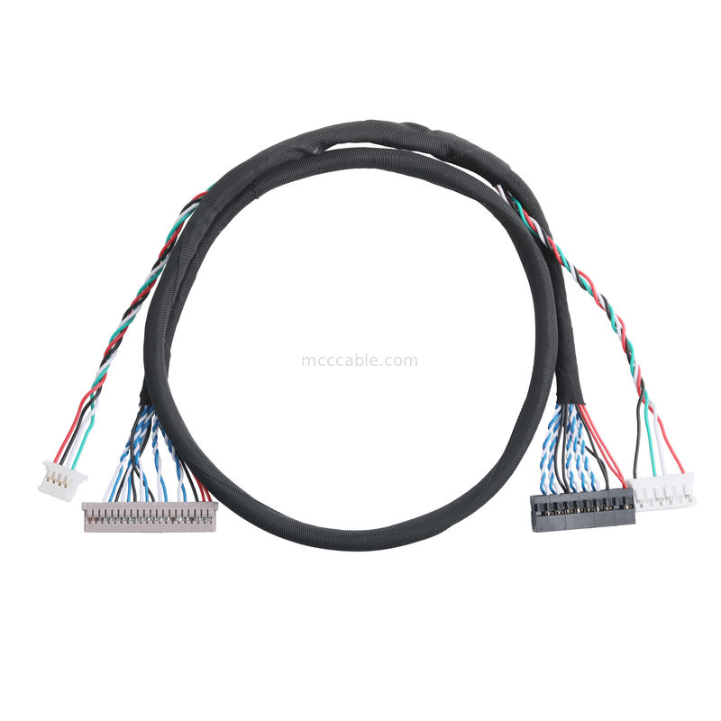 DF14-20P-1.25H DH2.0-T Terminal ve PH2.0-6P Bağlantı Sinyal Veriler Aktarma LVDS Kablo Bağlantıları