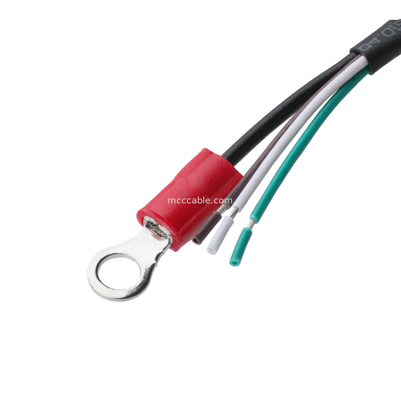 HSG 43645-0400 MX3.0-4P Yarım çizilmiş tel ve halka topraklama tasması için LVDS kablo montajı OEM/ODM