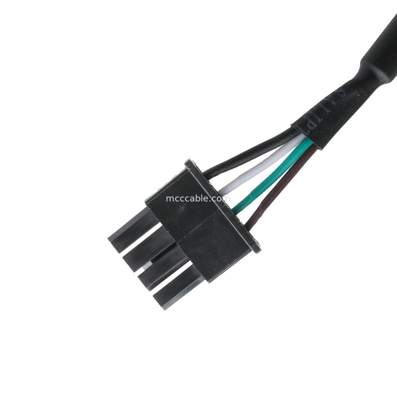 HSG 43645-0400 MX3.0-4P Yarım çizilmiş tel ve halka topraklama tasması için LVDS kablo montajı OEM/ODM