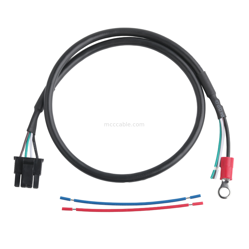 HSG 43645-0400 MX3.0-4P Yarım çizilmiş tel ve halka topraklama tasması için LVDS kablo montajı OEM/ODM