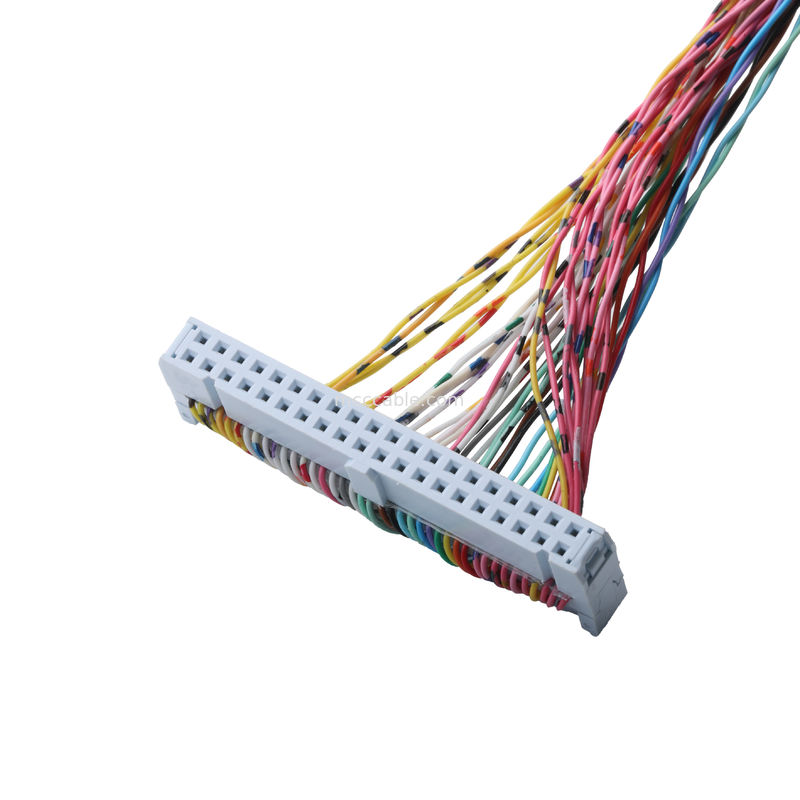 Bağlantı 89140-0101 RCPT 40P IDC 26-28AWG GOLD Doğrudan Geçerli, Entegre Sıfırlama Halkası ile NPT HUB'ları