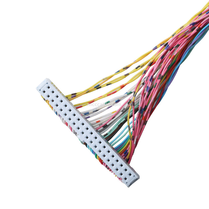 Bağlantı 89140-0101 RCPT 40P IDC 26-28AWG GOLD Doğrudan Geçerli, Entegre Sıfırlama Halkası ile NPT HUB'ları