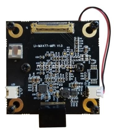 Micro Coax LI-JXAV-MIPI-ADPT-6CAM to LI-IMX290-MIPI-M12 FAW-1233-03 Kablo
