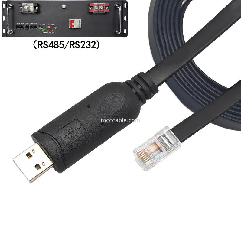USB-A'dan RS485'e RJ45 Seri Kablo 8P8C RS485 İletişim Yapılandırması Hata Ayarlama Hatı ile Uyumludur
