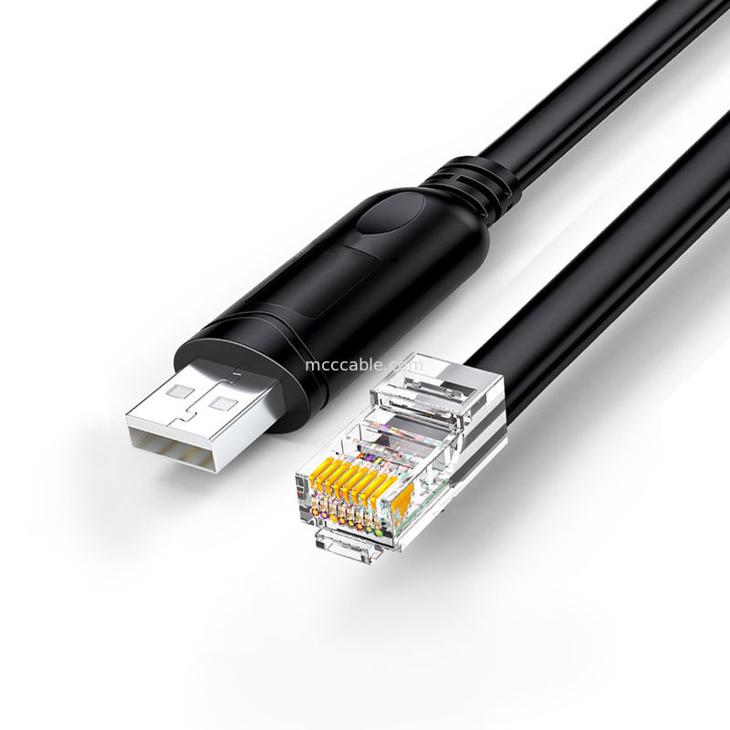 USB-A'dan RS485'e RJ45 Seri Kablo 8P8C RS485 İletişim Yapılandırması Hata Ayarlama Hatı ile Uyumludur