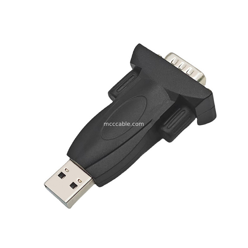 Endüstriyel Bağlantılar USB RS232 Seri Kablo DB-9Pin Erkek Usb Seri Kablo Destekleri PL2303\CH340 Protokol Adaptörü