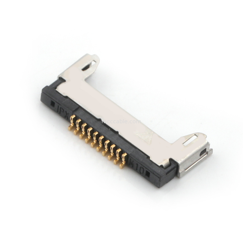 20345-010T-32R 20347-310T-12R 0,5 mm mesafe, Yatay çiftleşme tipi mikro-koaksiyel bağlantı