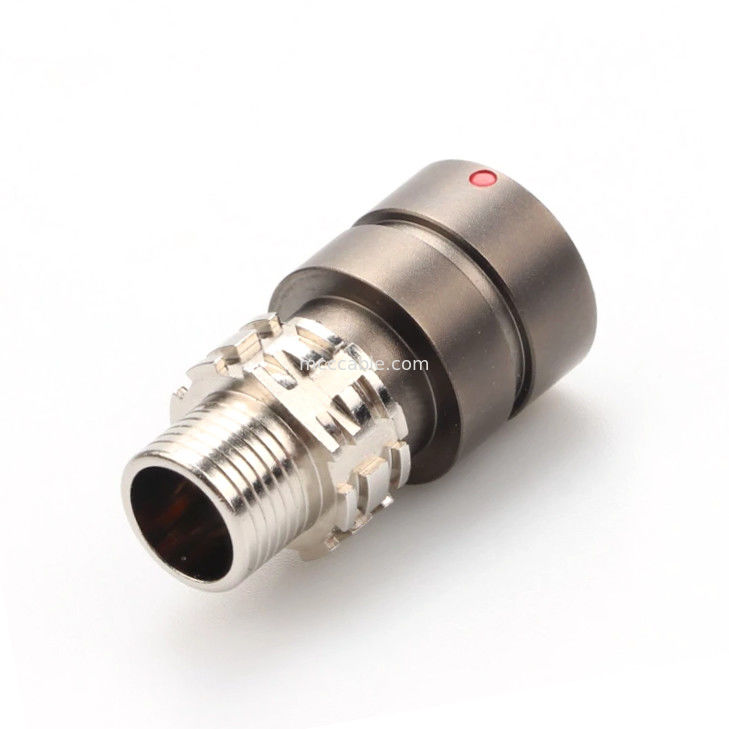 Endüstriyel sınıf R Serisi 16P Erkek ve Dişi Askeri Su geçirmez Bağlantı, Koruma seviyesi IP6K8'e ulaşır