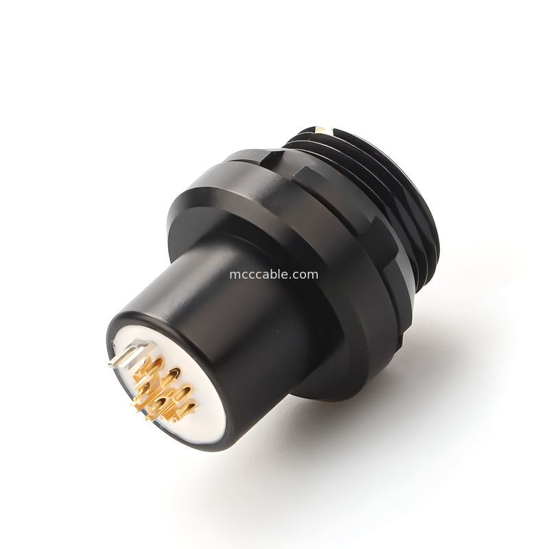 Endüstriyel Su geçirmez Dairesel Bağlantı X Serisi 8P Kadın Askeri Bağlantı - Yüksek Hızlı Veri İletişim