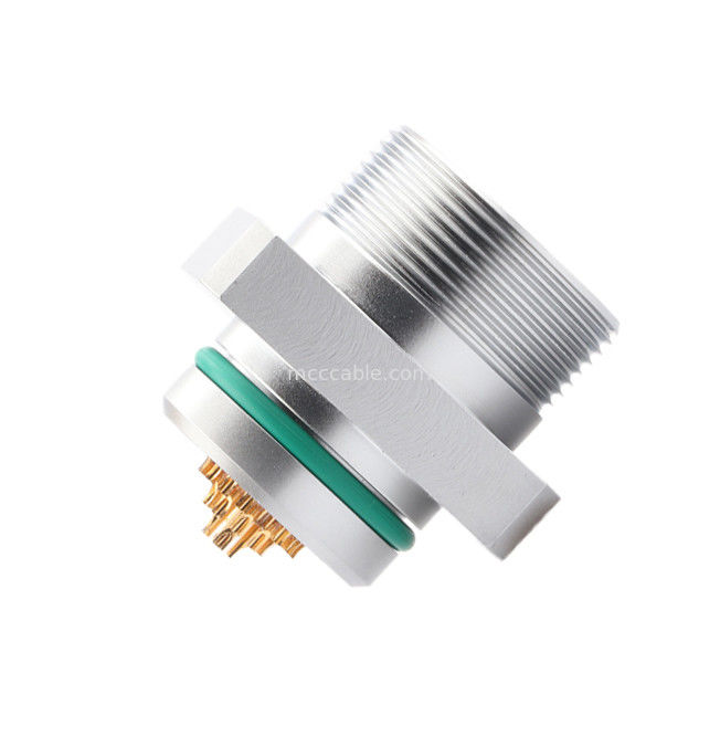 Su geçirmez Bağlantı B Serisi ZX 30Pin Kadın Soket Endüstriyel Sınıf Tıbbi Havacılık Araştırma Askeri Özel Bağlantı