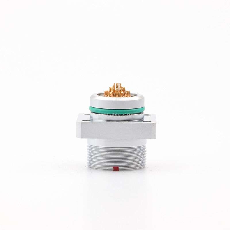 Su geçirmez Bağlantı B Serisi ZX 30Pin Kadın Soket Endüstriyel Sınıf Tıbbi Havacılık Araştırma Askeri Özel Bağlantı