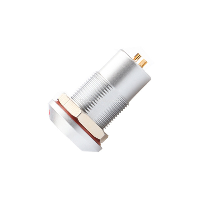 Dairesel Suya Karşılıklı Bağlantı B Serisi Z7 4P Kadın Vakum Kapalı Suya Karşılıklı Soket, Sabit Soket Mürekkebi Sabit IP68