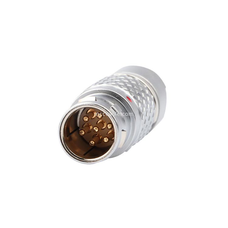 LEB Serisi FGG.1B 7Pin Erkek Havacılık Plug Endüstriyel Dairesel Bağlantı