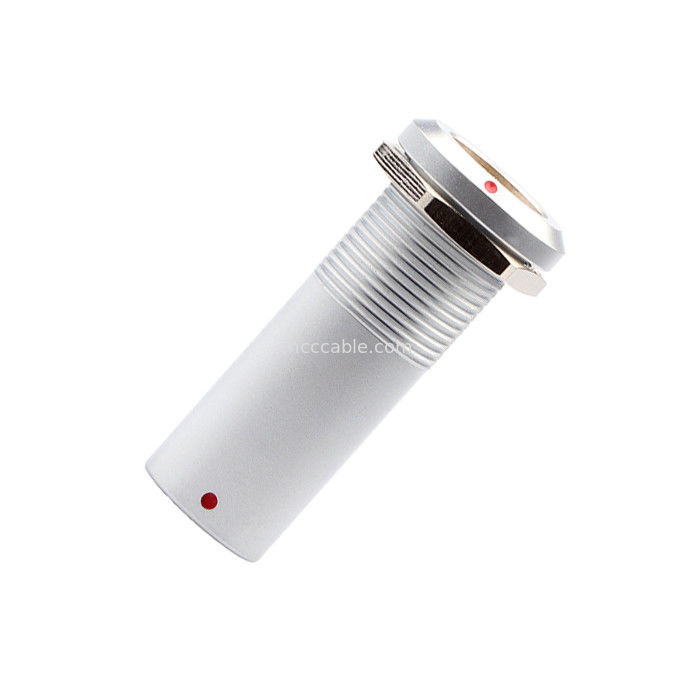 Askeri Endüstriyel Tıbbi Dairesel Bağlantılar B Serisi Z19 16P Sabit Çift Geçit, Düğüm Sabit, Her iki ucunda Sabit Pinler