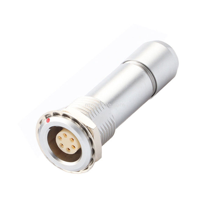 Endüstriyel Su geçirmez Dairesel Bağlantı B Serisi Z10 6P Kadın Kapalı Evrensel Çift Mürekkep Kablo Klemesi Kabloyu Düzeltmek için