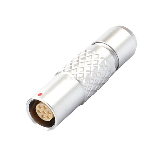 7Pin Z4 B Serisi Dairesel Su geçirmez Bağlantı Yüzen Soket Emniyetli itme çekme öz kilitleme sistemi