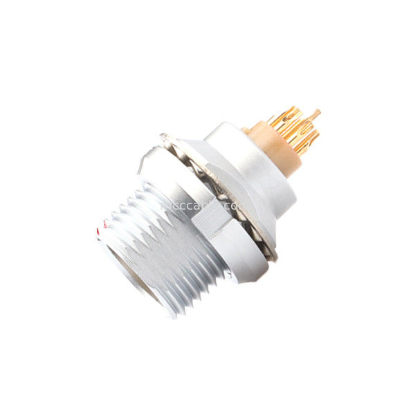 Yuvarlak su geçirmez serisi Kendini kilitleyen Z3 8Pin Çekim konektörünün harici sabitlenmesi için