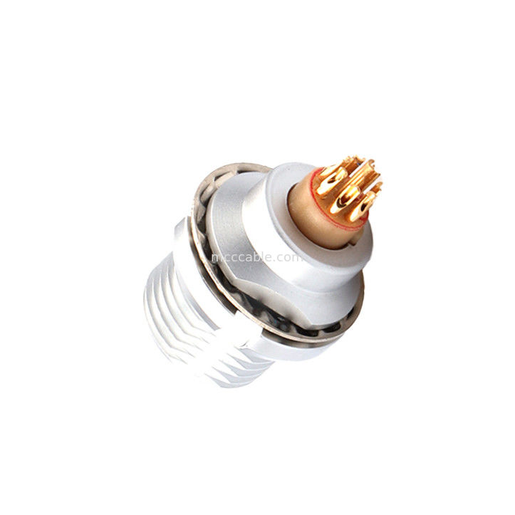 Yuvarlak su geçirmez serisi Kendini kilitleyen Z3 8Pin Çekim konektörünün harici sabitlenmesi için