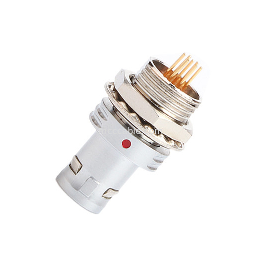 Dairesel Bağlantı T9 7Pin Sabit Plug Nut Sabit Askeri Tıbbi Havacılık Ekipmanı Bağlantısı