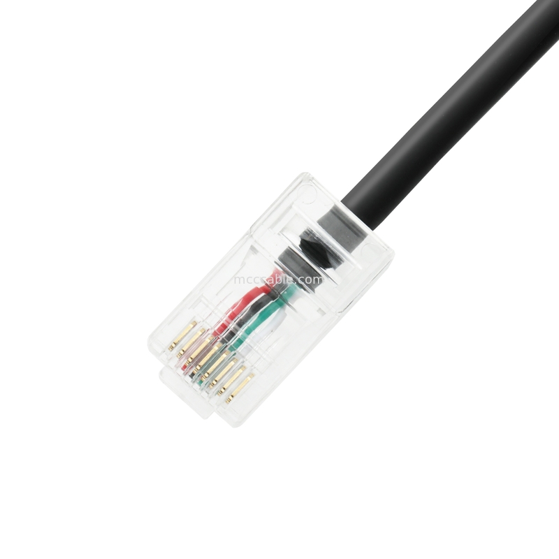 FT234X 5V PCBA USB-A'dan RJ45'e Seri Kablo 8p8c RS232 İletişim Hatı ile Uyumlu