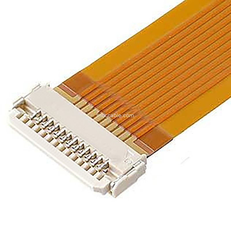 Yatay Mikro Koaksiyel Kablo 0.5mm Pitch DW-5 20598-008T-02 Alıcı Tuş 8 Pin