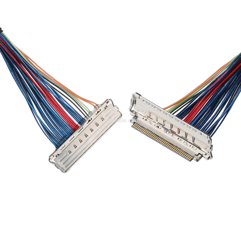 JAE FI-RE51-HL ve JST EHR-7'den 20679-040T-01 LVDS EDP Kablosu Mikro Koaksiyel Kablo
