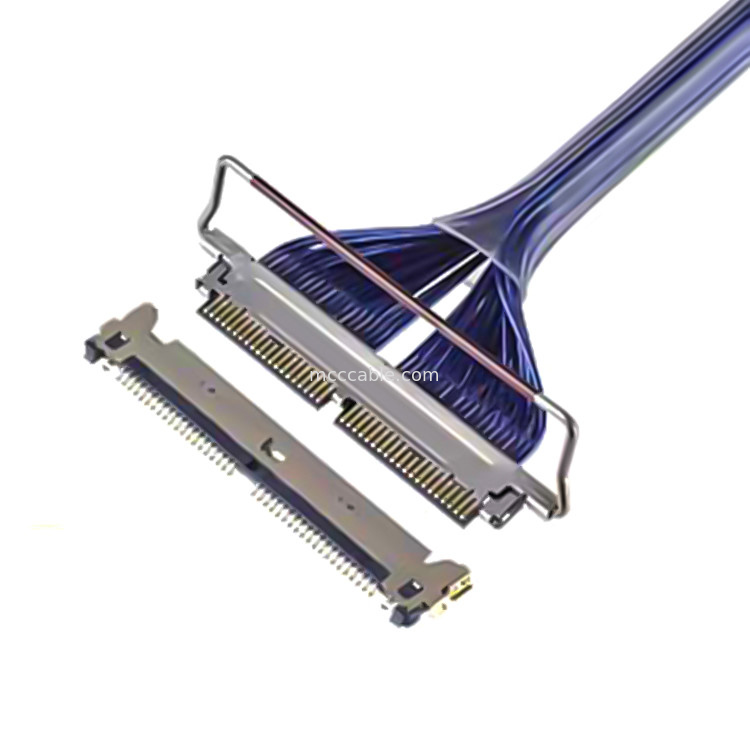 Hd Mikro Koaksiyel Kablo 30P 20728 20777-030t-01 0.4 mm pitch Yatay çiftleşme tipi mikro-koaksiyel konektör