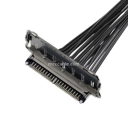 lvds konektör tipleri 40 pimli lvds konektör 20977-040T 040E 01 Yatay çiftleşme tipi Mikro koaksiyel konektör