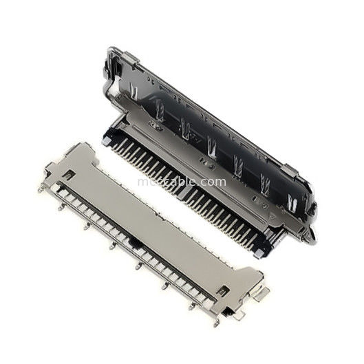 lvds konektör tipleri 40 pimli lvds konektör 20977-040T 040E 01 Yatay çiftleşme tipi Mikro koaksiyel konektör