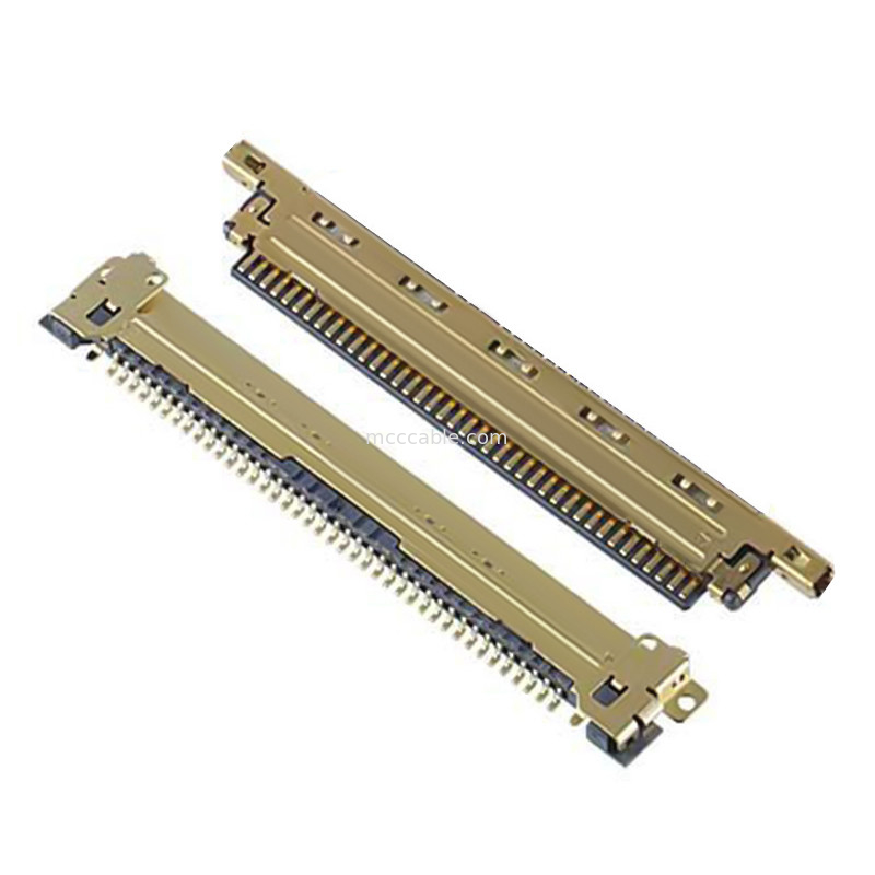 20453 20454 20455-240T A40E-76 2574 2576-0402 Koaksiyel Kablo 0.4 mm mesafe Yatay çiftleşme tipi mikro-koaksiya