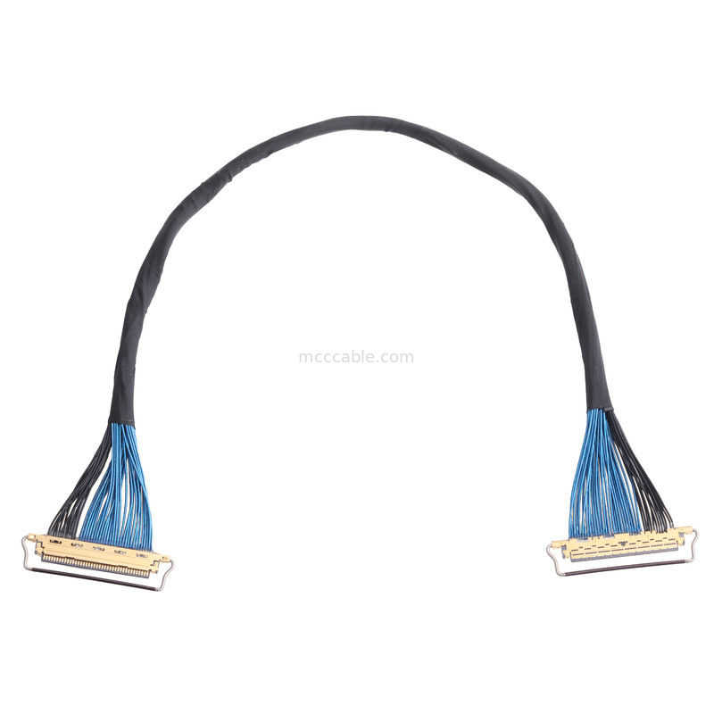 20633-250T-01S 50P 0.4mm pitch Yatay çiftleşme tipi Mekanik kilitli mikro-koaksiyel bağlantı