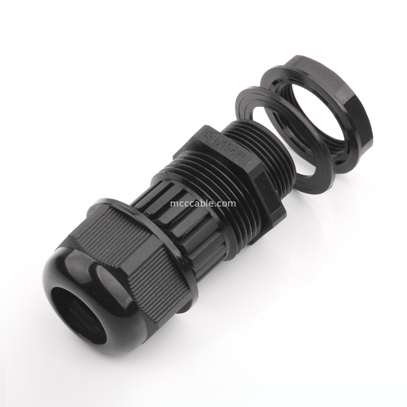 M25 3Pin/4Pin/6Pin/7Pin/8Pin ile Endüstriyel Su Tutmaz Bağlantı Kablosu Shell Özel Kablo İşlemini Destekler OEM/ODM