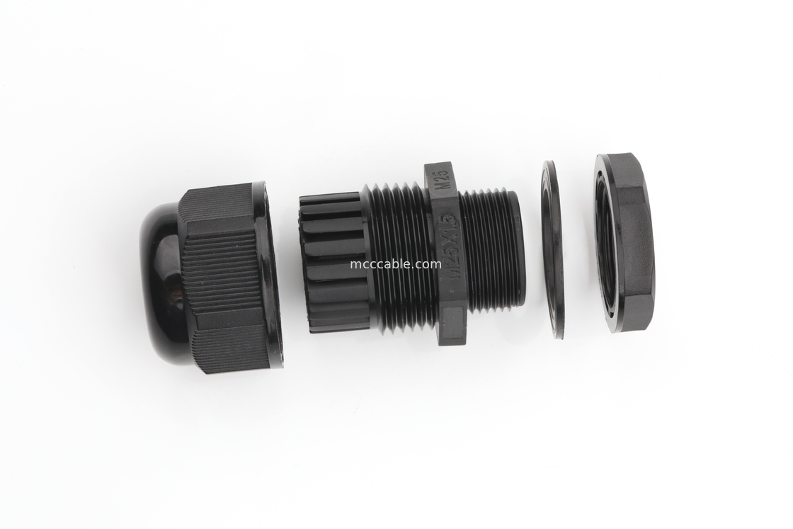 M25 3Pin/4Pin/6Pin/7Pin/8Pin ile Endüstriyel Su Tutmaz Bağlantı Kablosu Shell Özel Kablo İşlemini Destekler OEM/ODM