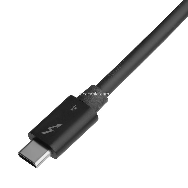 Thunderbolt 4 Özel Kablo Ultra Hızlı Şarj Yıldırım Hızlı Veri Aktarımı Kesintisiz deneyim için yumuşak ve dayanıklı
