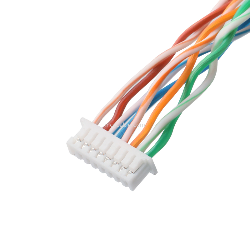IP67 Su geçirmez 8-Pin Dairesel Bağlantı SA812/S8S, Kamera Sistemleri için CAT5e Kablosu ile